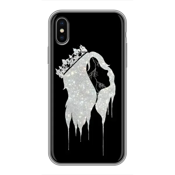 Чохол з принтом «Принцеса» для iPhone Xs
