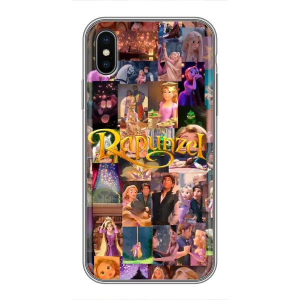 Чехол с принтом «Коллаж Рапунцель» для iPhone Xs