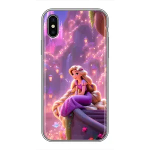 Чехол Рапунцель для iPhone Xs (Рапунцель в замке)