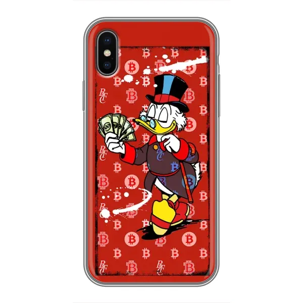 Чохол з принтом «Scrooge MagDag» для iPhone Xs