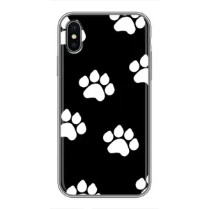 Чохли з собаками для iPhone Xs (VPrint) (Сліди собаки)