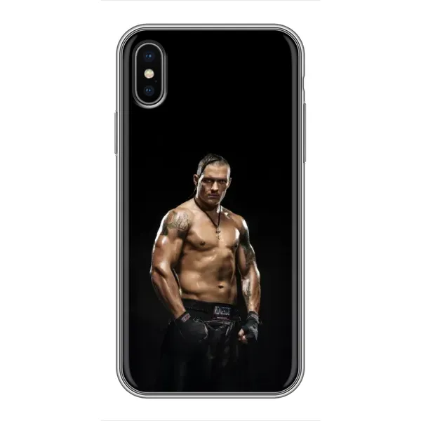 Чехол с принтом «Чемпион Александр Усик» для iPhone Xs