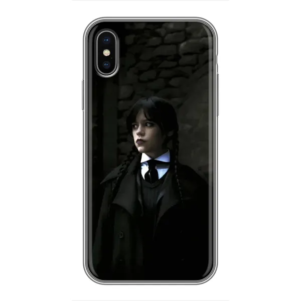 Чохол з принтом «Темний стиль Венздей» для iPhone Xs
