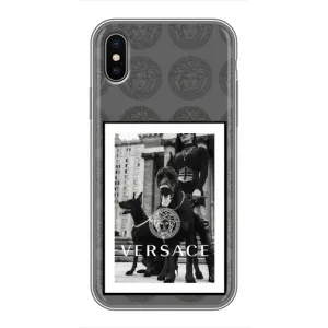 Чохли VERSACE для Еппле Ікс-ес (PREMIUMPrint) (Версаче)