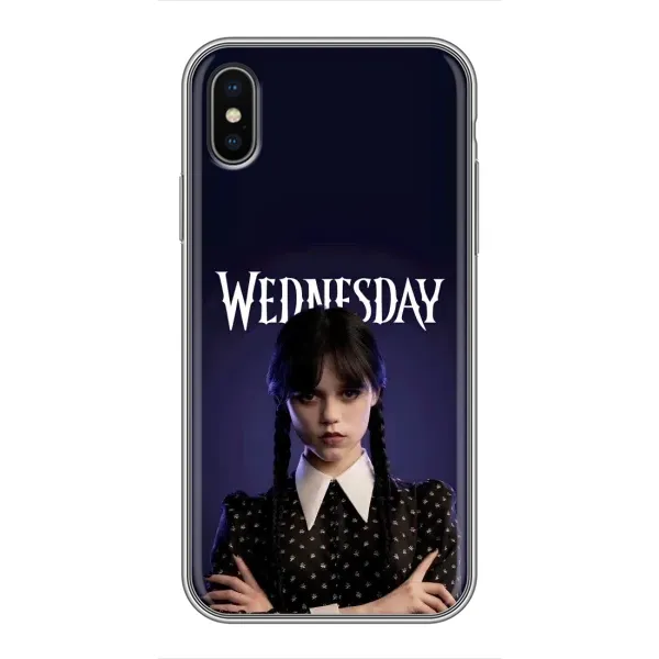 Чохол з принтом «Wednesday» для iPhone Xs Чохол з принтом «Wednesday» для iPhone Xs