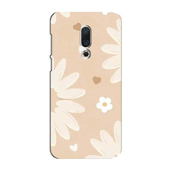 Чехол с принтом «Бежевые цветы» для Meizu 15 Plus Чехол с принтом «Бежевые цветы» для Meizu 15 Plus