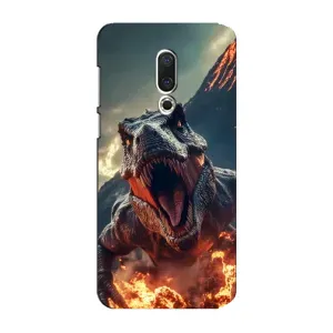 Чехол с принтом «Огненный динозавр» для Meizu 15 Plus