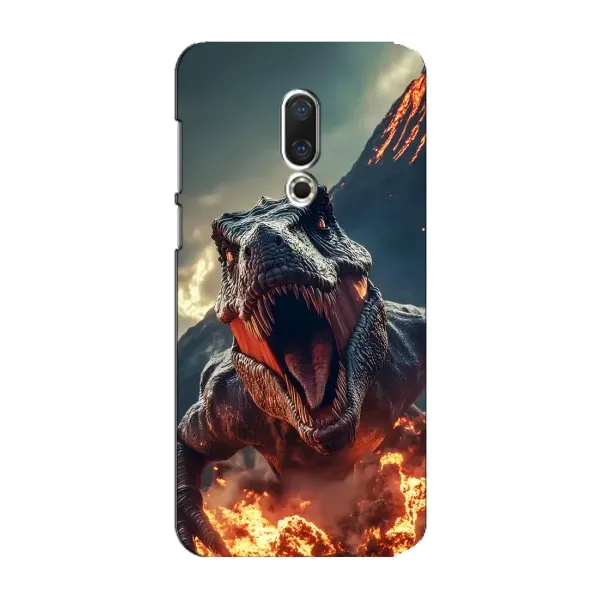 Чехол с принтом «Огненный динозавр» для Meizu 15 Plus