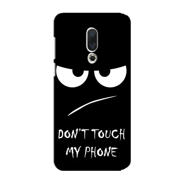 Чехол с принтом «Dont Touch» для Meizu 15 Plus
