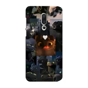 Чохол як приборкати дракона на Meizu 15 Plus (Дракон колаж)