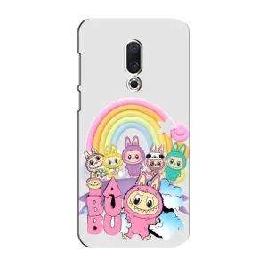 Чохол з Лабубу на Meizu 15 Plus (Фон Лабубу)