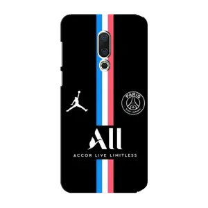 Чохли PSG для Meizu 15 Plus (AlphaPrint) (футболка ПСЖ)
