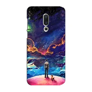 Космічні Чохли для Mei3y 15 Плюс (VPrint) (Вид Галактики)