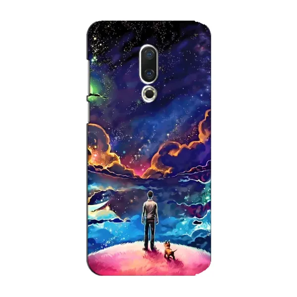 Чехол с принтом «Галактический вид» для Meizu 15 Plus