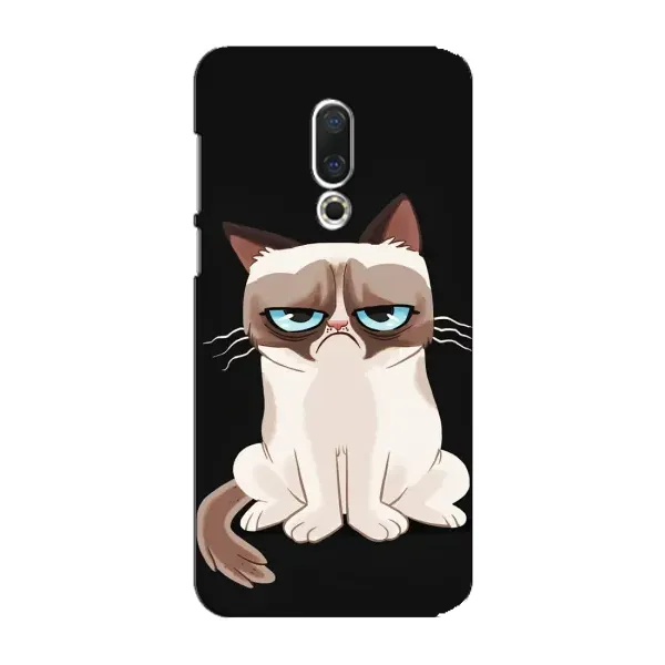 Чехол с принтом «Грустный кот» для Meizu 15 Plus