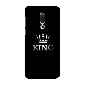 Чехол с Короной Мейзу 15 Плюс - (AlphaPrint) (KING)
