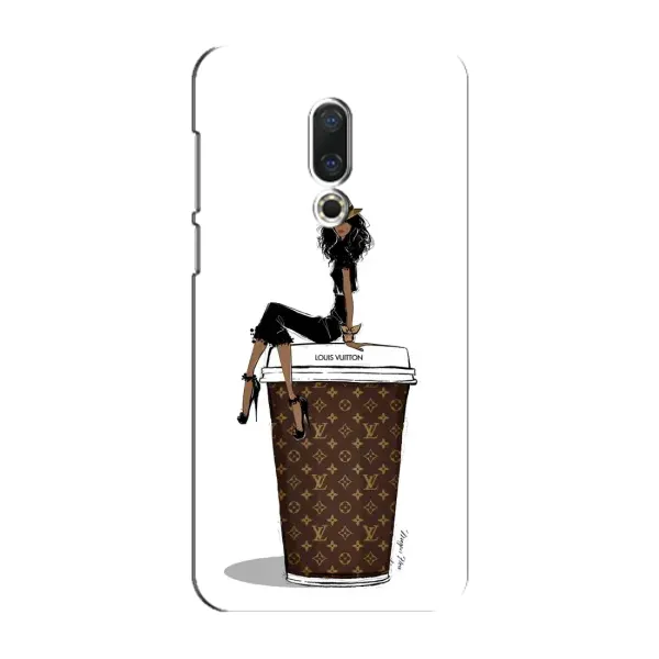Чехол с принтом «кофе LOUIS VUITTON» для Meizu 15 Plus