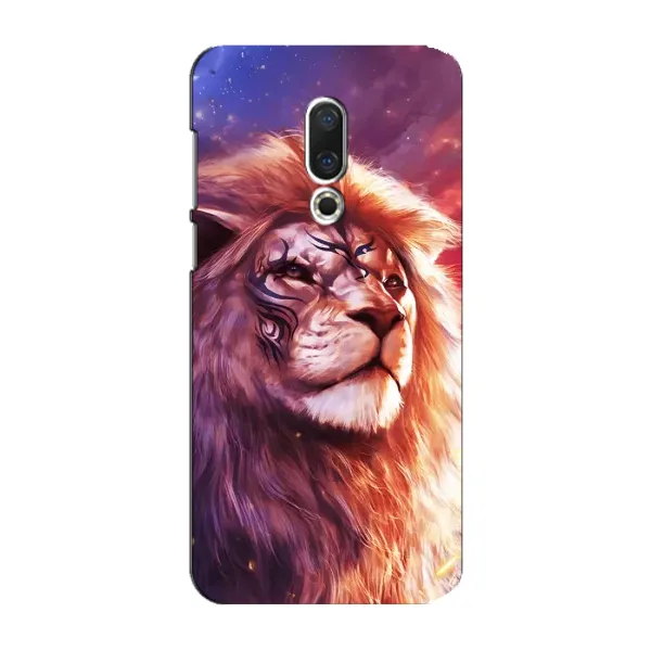 Чохол з принтом «Красочний Лев» для Meizu 15 Plus