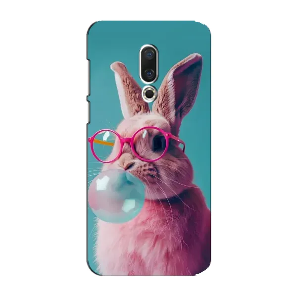 Чехол с принтом «Кролик в очках» для Meizu 15 Plus