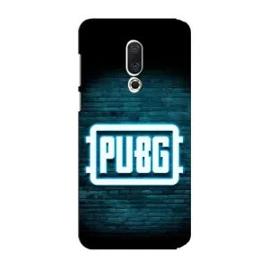 Чехол PUBG для Мейзу 15 Плюс (AlphaPrint) (Лого PUBG)