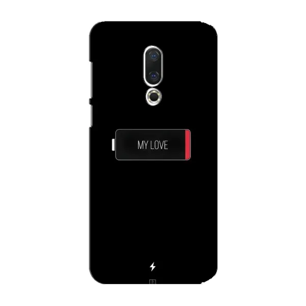 Чехол с принтом «Love battery» для Meizu 15 Plus