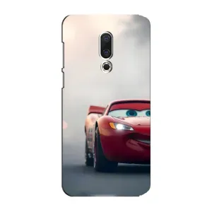 Силиконовый чехол Маквин для Meizu 15 Plus (Скоростной Маквин)