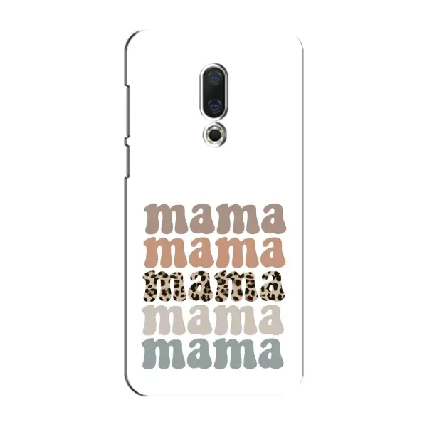 Чехол с принтом «Текстовый коллаж мама» для Meizu 15 Plus