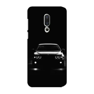 Чехол для Мейзу 15 Плюс - с принтом БМВ (AlphaPrint) (Машина BMW)