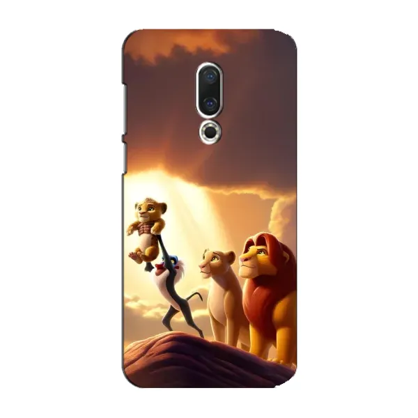 Чехол с принтом «Симба на презентации» для Meizu 15 Plus