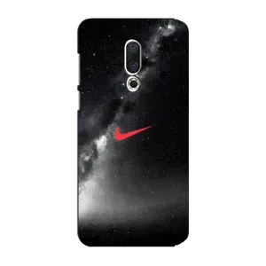 Чохол для Meizu 15 Plus - з принтом Найк (AlphaPrint) (Найк червоний)