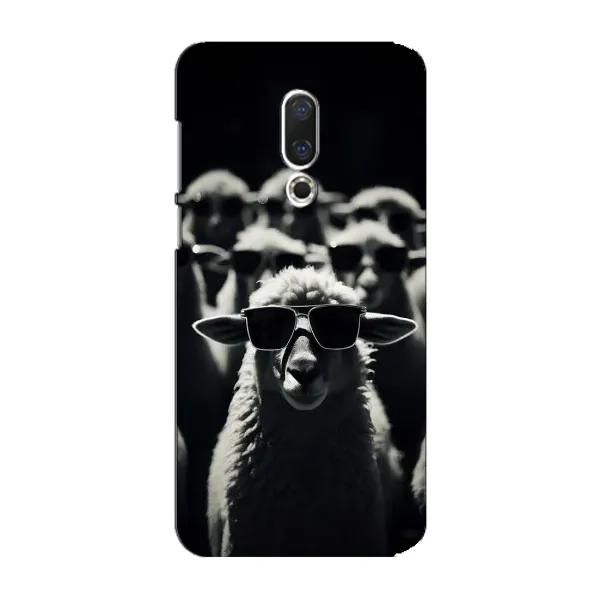 Чехол с принтом «Овечка в очках» для Meizu 15 Plus