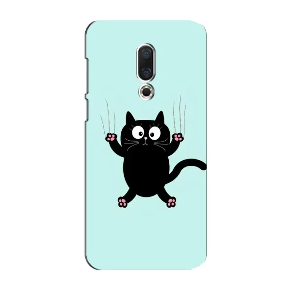 Чехол с принтом «Падающий кот» для Meizu 15 Plus
