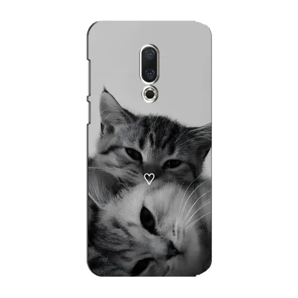 Чехол с принтом «Пара котов» для Meizu 15 Plus