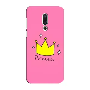 Чехол с картинкой (Стильные) для Мейзу 15 Плюс - (AlphaPrint) (Princess)