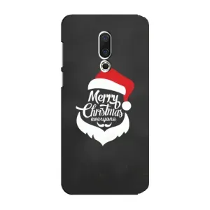 Рождественские Чехлы для Meizu 15 Plus (VPrint) (Санта Крисмас)