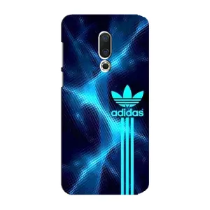 Чехлы Адидас для Meizu 15 Plus (AlphaPrint) (Синий Адидас)