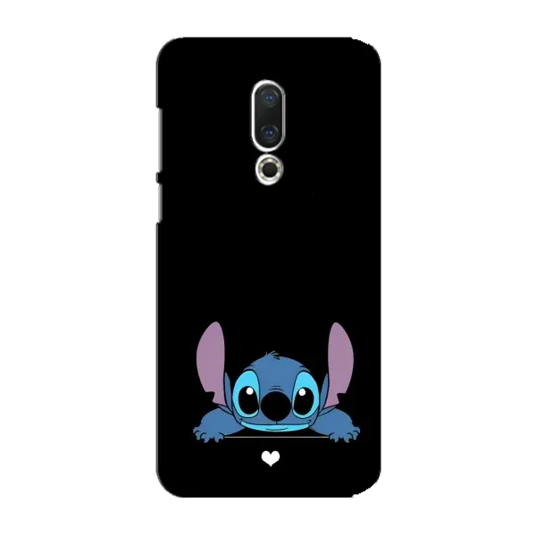 Чехол с принтом «Стич на черном» для Meizu 15 Plus