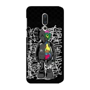 Чехлы для Meizu 15 Plus - Bearbrick Louis Vuitton (PREMIUMPrint) (Стиль Bearbrick)