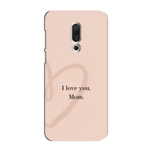 Чехол с принтом «Сердце маме» для Meizu 15 Plus