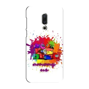 Чехол Амонг Ас для Meizu 15 Plus (AlphaPrint) (Яркий АмонгАс)
