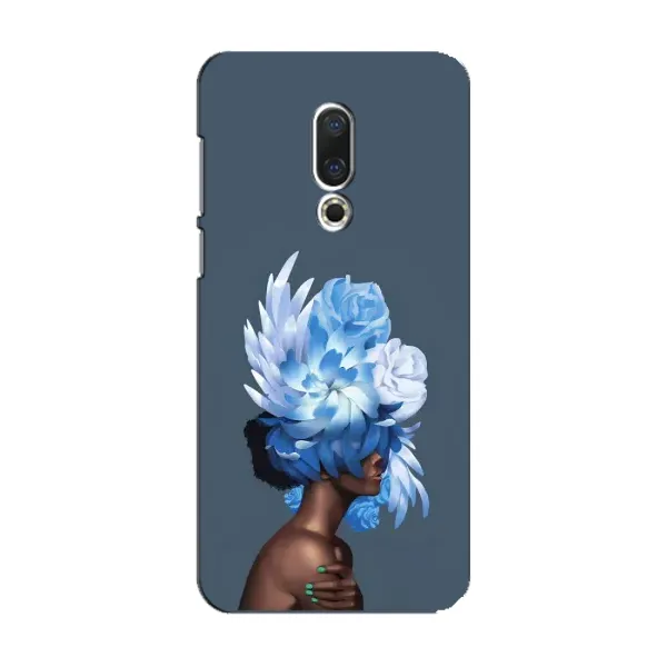 Чехол с принтом «Цветы на голове» для Meizu 15 Чехол с принтом «Цветы на голове» для Meizu 15
