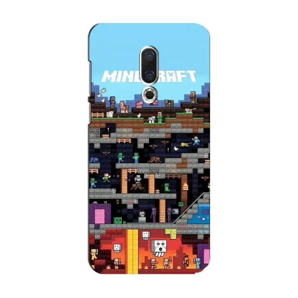 Чохол з принтом «фон Minecraft» для Meizu 15 Чохол з принтом «фон Minecraft» для Meizu 15