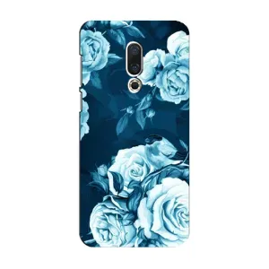 Чехол с принтом «Голубые Бутоны» для Meizu 15