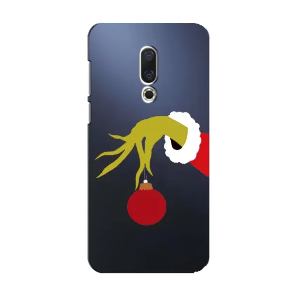 Чехол с принтом «Гринч с игрушкой» для Meizu 15
