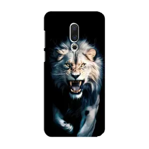 Чехол с картинкой «Хищники» для Meizu 15 (Лев в темноте)