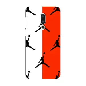 Чехлы для Meizu 15 - с картинкой JORDAN (AlphaPrint) (Лого Джордан)