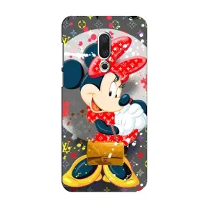 Чехол Disney Mouse Meizu 15 (PREMIUMPrint) (Minni с бантиком)