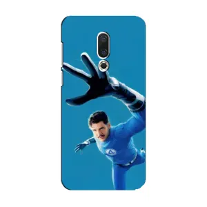 Чехол с принтом Фантастическая четверка для Meizu 15 (Мистер Фантастик супергерой)
