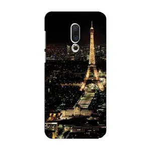 Чохол з принтом «Нічний Париж» для Meizu 15