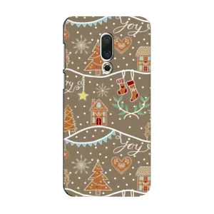 Новогодние, Праздничные Чехлы для Meizu 15 - 2024 год (Новогодние пряники)